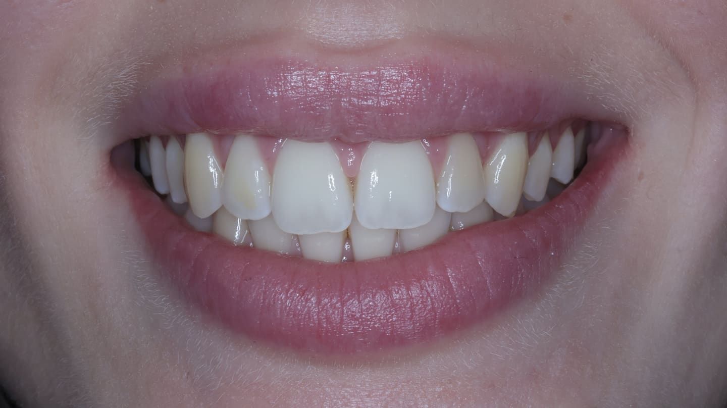 Before — patient M, whitening